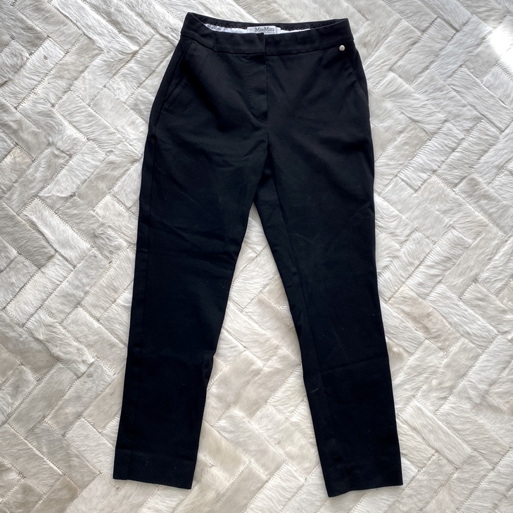 MaxMara Black Trousers (4)